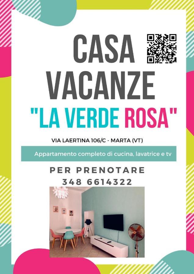 La Verde Rosa - Casa Vacanze A Due Passi Dal Lago Marta Exterior foto